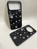 洛亦 適用蘋(píng)果17手機殼iPhone16Pro保護套15皮紋14防摔13ProMax個(gè)性全包軟殼Plus高級感12網(wǎng)紅ins男女 【黑色-格紋星星】刀鋒小羊皮 蘋(píng)果17 曬單實(shí)拍圖