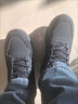 安踏踏洲大棉鞋休閑鞋男鞋冬季革面加絨加厚保暖厚底增高耐磨運動(dòng)鞋子 曬單實(shí)拍圖