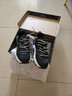 貴人鳥(niǎo)男鞋復古跑鞋休閑鞋厚底緩震革面運動(dòng)老爹鞋 黑色 42  曬單實(shí)拍圖