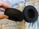 承策 適用飛利浦SHP9500耳機套PHILIPS 9500耳罩頭戴式降噪耳機罩隔音海綿套頭梁保護套專(zhuān)用耳機配件 【原配款】黑色網(wǎng)布款耳套一對【帶卡扣】 曬單實(shí)拍圖