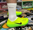 耐克男子一腳蹬涼鞋春季緩震一腳踩抓地回彈NIKE REJUVEN8 HV5060 300沖擊綠/黑/熒光黃 44 曬單實(shí)拍圖