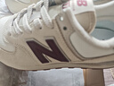 NEW BALANCE NB574官方休閑鞋女鞋復古舒適秋冬透氣網(wǎng)鞋禮物輕便百搭運動(dòng)鞋 米白色 WL574RCF 38 (腳長(cháng)24.5cm)尺碼詳詢(xún)客服 曬單實(shí)拍圖