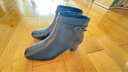 愛(ài)步（ECCO）靴子女 冬季切爾西靴羊皮中跟厚底方頭女靴 型塑290983 黑色29098301001 36 曬單實(shí)拍圖