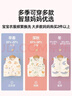 婧麒（JOYNCLEON）嬰兒馬甲秋冬純棉保暖護肚內搭夾棉寶寶三層加厚背心  Jwc200689 曬單實(shí)拍圖