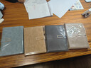 晨光（M&G）25K/128張黑棕黃綠4本裝搭扣羊巴皮筆記本帶筆插加厚皮面本記事本日記本 曬單實(shí)拍圖
