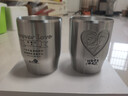 琢逸結婚紀念日禮物七夕送老婆送老公十周年創(chuàng  )意情侶新婚定制錫杯一對 對杯+免費刻字【順豐速度】 曬單實(shí)拍圖