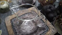 八璽家用簡(jiǎn)約公道杯加厚耐熱玻璃茶海公杯尖嘴雙把長(cháng)嘴功夫茶具分茶器 300ml 雙耳玻璃茶海 高硼硅玻璃 曬單實(shí)拍圖