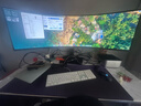 三星（SAMSUNG）玄龍騎士G9 49英寸5K曲面帶魚(yú)屏144Hz/1ms電競顯示器 32:9超寬屏HDR600 炒股票辦公游戲電腦屏幕 S49FG912EC 曬單實(shí)拍圖