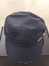 德西納（denssyne）平頂帽男款四季通用速干短檐帽短舌鴨舌帽老年人釣魚(yú)跑步運動(dòng)帽子 深藍色 均碼 可調節(55-60cm) 曬單實(shí)拍圖
