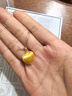 六福珠寶足金絲綢金愛(ài)心黃金吊墜掛墜不含項鏈 計價(jià) GJGTBP0001 2.05克(含工費378元) 曬單實(shí)拍圖