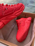 馳荿老爹鞋女鞋春夏季新品軟底休閑運動(dòng)鞋子女不累腳本命年大紅鞋波鞋 紅色-本命年 情侶款 38 曬單實(shí)拍圖