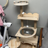 DUTRIEUX實(shí)木貓爬架貓窩貓樹(shù)貓架子通天柱大型家用小型太空艙睡玩一體專(zhuān)用 1232實(shí)木板七層爆款+實(shí)木柱 曬單實(shí)拍圖