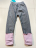 瑪米瑪卡（MOMOCO）童裝女童褲子2025冬款中大童甜美打底褲 深灰 120 曬單實(shí)拍圖