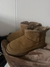 大王椰子雪地靴男士冬季厚底戶(hù)外加絨加厚皮毛一體男靴子桑坡東北情侶棉鞋 栗棕色（套腳款） 42 碼 曬單實(shí)拍圖