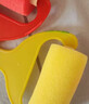海綿拓印棒兒童海綿蘑菇棒畫(huà)畫(huà)拓印工具印章繪畫(huà)刷印章幼兒園美工 蘑菇頭印章5件套（3套15個(gè)） 曬單實(shí)拍圖