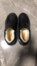 妙麗（Millies）男士高幫加絨棉靴保暖商務(wù)牛皮短靴戶(hù)外套腳雪地靴男U1298黑色40 曬單實(shí)拍圖