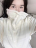 維康披肩護肩頸椎坎肩睡覺(jué)男女士專(zhuān)用肩膀神器睡覺(jué)防寒保暖用928 加大款保暖護肩【米白】. 均碼 曬單實(shí)拍圖