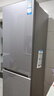 海爾（Haier）冰箱410升家用二門(mén)雙開(kāi)門(mén)零距離自由嵌入全空間保鮮一級雙變頻BCD-410WLHC214GXU1(灰)以舊換新 曬單實(shí)拍圖
