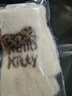 LNGA LANDGRE哈嘍Kitty手套女秋冬季騎行保暖防寒針織毛線(xiàn)可觸屏冬天毛絨五指 米色-AB版豹紋KT 均碼 曬單實(shí)拍圖
