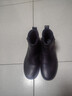 愛(ài)步（ECCO）男靴冬 舒適保暖男士短靴 冬季防滑羊毛靴 柔酷7號450314 黑色-01001 40 曬單實(shí)拍圖