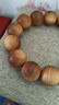 迎胤國太行崖柏手串男款15顆高密度紅油透光高油實(shí)木制盤(pán)玩文玩手鏈15mm 曬單實(shí)拍圖
