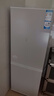 Haier178/180升兩門(mén)冰箱小型迷你節能低燥金屬底板家用電冰箱 宿舍雙門(mén) BCD-178LHC200NX 二級能效 曬單實(shí)拍圖