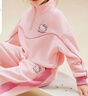Hello Kitty女童春季運動(dòng)休閑兩件套2025年新款卡通跑步戶(hù)外日常中大童裝 曬單實(shí)拍圖