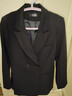 特洛曼黑色西裝套裝女寬松休閑氣質(zhì)職業(yè)裝女裝面試正裝商務(wù)工裝西服外套 曬單實(shí)拍圖