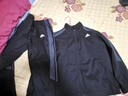 LEP阿迪三葉草運動(dòng)服套裝男女秋冬新款時(shí)尚休閑運動(dòng)百搭寬松透氣 黑色【春秋款】 XL 125-145斤 曬單實(shí)拍圖
