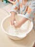 英禾寶寶洗臉盆新生兒專(zhuān)用升級加厚嬰兒盆子三件套兒童家用非折疊 （送掛鉤）【洗臉+洗腳+洗pp】4500ml 抗菌加厚 曬單實(shí)拍圖