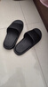 CLCEY日本品質(zhì)防滑防臭拖鞋男士夏季居家居室內2025家用情侶eva涼拖鞋 黑色 40 -41【正碼】 曬單實(shí)拍圖