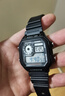 卡西歐手表 狂飆同款小方塊 潮流運動(dòng)學(xué)生表 持久電力夜光男表 AE-1200WH-1A 曬單實(shí)拍圖