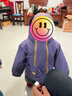 巴厘小豬兒童羽絨服冬季三合一白鴨絨上衣寶寶連帽保暖三防冬裝男女童外套 暮光紫 100 曬單實(shí)拍圖