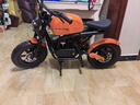 暴風(fēng)騎士S9青少年電動(dòng)摩托車(chē)哈雷風(fēng)越野車(chē)14歲以上男女孩可坐充電玩具車(chē)潮 探索版-橙色 曬單實(shí)拍圖