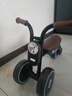 看寶貝（lookbaby）兒童平衡車(chē)1-3歲平衡車(chē)兒童滑步車(chē)兒童車(chē)周歲禮物寶寶平衡車(chē) 騎士黑|碳鋼車(chē)架+背包 曬單實(shí)拍圖
