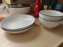 京東京造 餐具套裝 喬遷之喜陶瓷家用陶瓷湯碗 禾風(fēng)山田 面碗6英寸*2 曬單實(shí)拍圖