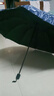 雨傘雙人加大雨傘晴雨兩用加固黑膠復古防曬遮陽(yáng)傘印花圖案 十骨黑膠晴雨傘玫瑰【藏青色】 曬單實(shí)拍圖