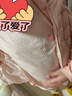 全棉時(shí)代2024新品兒童保暖內衣風(fēng)柔棉輕暖套裝A類(lèi) 傾心粉 150  曬單實(shí)拍圖