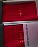 Carl Kaien馬年本命年襪子男紅色純棉防臭中筒襪男士秋冬新款禮盒 W002小白盒：紅色襪子 3雙 均碼 (39-45.5) 曬單實(shí)拍圖