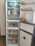 華凌美的出品271升冰箱小型三開(kāi)門(mén)一級能效雙變頻風(fēng)冷無(wú)霜雙凈味家用租房電冰箱HR-282WTPZ國家補貼 曬單實(shí)拍圖