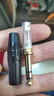 AVSSZ 純銅6.5mm大三芯話(huà)筒調音臺音箱音頻插頭6.35金屬吉他樂(lè )器接頭6.3麥克風(fēng) STRS-BG 6.5立體聲大三芯音頻頭（黑尾） 曬單實(shí)拍圖