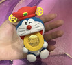 潮宏基哆啦A夢(mèng)足金黃金金幣投資金財神擺件送女友元旦禮物 小財神擺件 曬單實(shí)拍圖