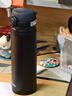 膳魔師（THERMOS）保溫杯不銹鋼水杯磨砂黑500ml保冷杯便攜JNL-502送禮 曬單實(shí)拍圖