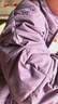papa【三防】爬爬秋冬兒童棉服外套輕暖男女童夾棉蓄熱內膽 紫色 120 曬單實(shí)拍圖
