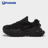 FILA FUSION斐樂(lè )潮牌硬糖男鞋2025年厚底增高鞋運動(dòng)鞋黑色老爹鞋 曬單實(shí)拍圖