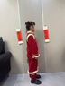 G.duck小黃鴨童裝拜年服女童冬季套裝紅色中國風(fēng)女寶寶過(guò)年衣服兒童冬裝 紅色 90 建議1~2歲【80-90cm】cm 曬單實(shí)拍圖