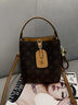 奧康女包大容量復古手提水桶包輕奢斜挎單肩包生日新年禮物送女友老婆 曬單實(shí)拍圖