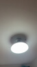 美的（Midea）風(fēng)扇燈一體餐廳吊扇燈led臥室隱形扇葉三防護眼燈具熟睡風(fēng)包安裝 曬單實(shí)拍圖