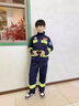 芭麥圖消防員衣服兒童橙色衣服幼兒園角色扮演消防員職業(yè)體驗運動(dòng)會(huì )開(kāi)幕 蘭色消防員套餐四 110 曬單實(shí)拍圖