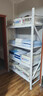圣燚（SHENGYI）貨架倉儲中型貨架家用落地置物架輕型重型超市倉庫庫房多層展示架 白色四層主架 輕型加厚 長(cháng)120*寬50*高200cm 曬單實(shí)拍圖
